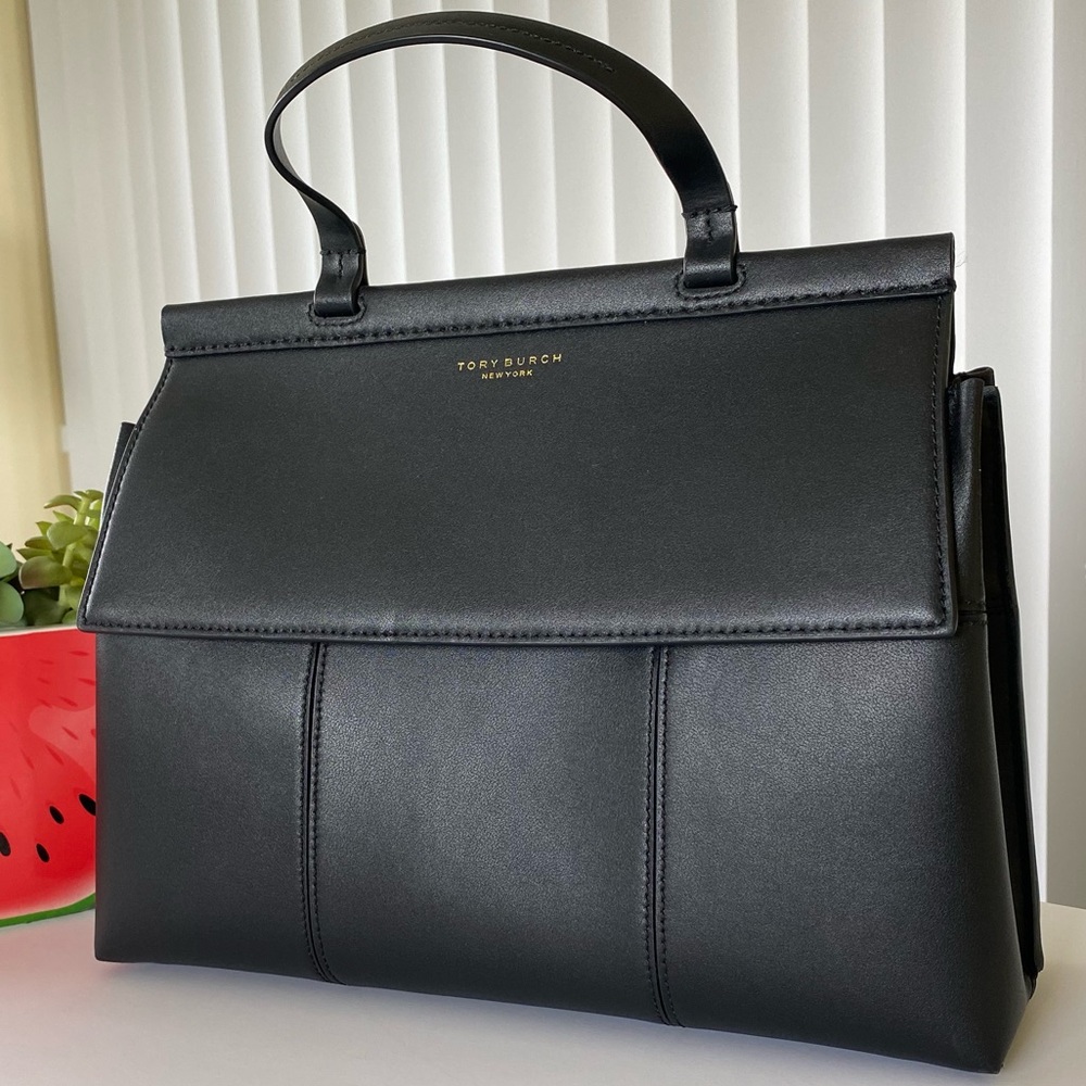 Tory Burch Black Leather Bag